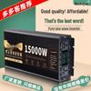 Высокомощный инвертор чистой синусоиды: 12В/24В Грузовик к 220В Электромобиль, Аккумулятор 48В/60В для Домашнего или Автомобильного Использования.
