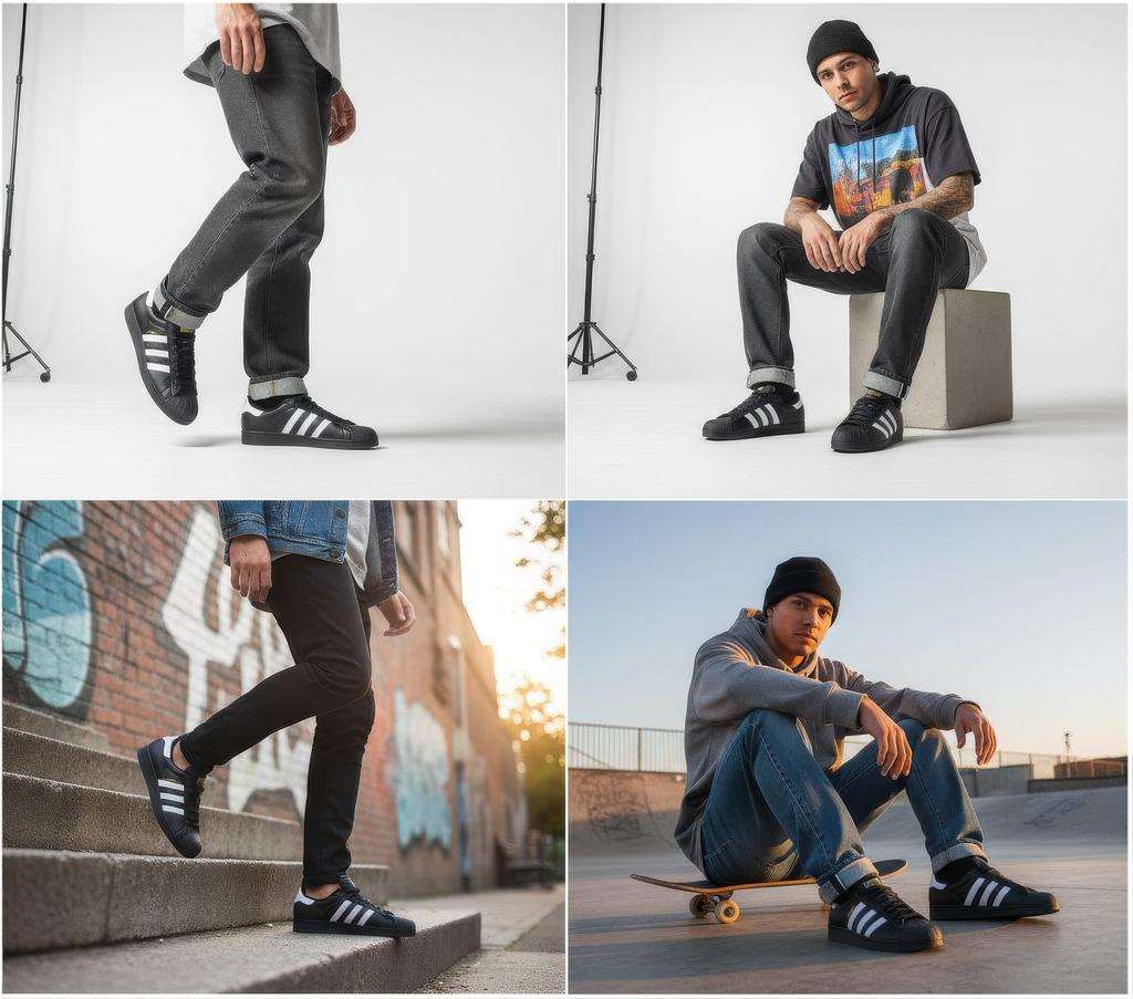 Adidas Originals Superstar ADV - Shoes Sneakers Black GW6931 ORIGINAL