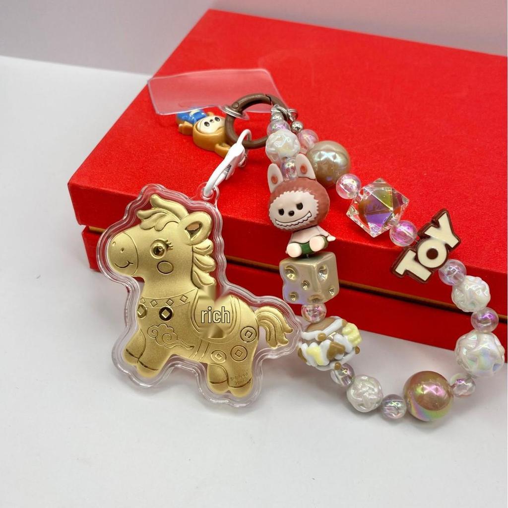 999 Pure Gold Hello Kitty Pendant & Keychain Charm