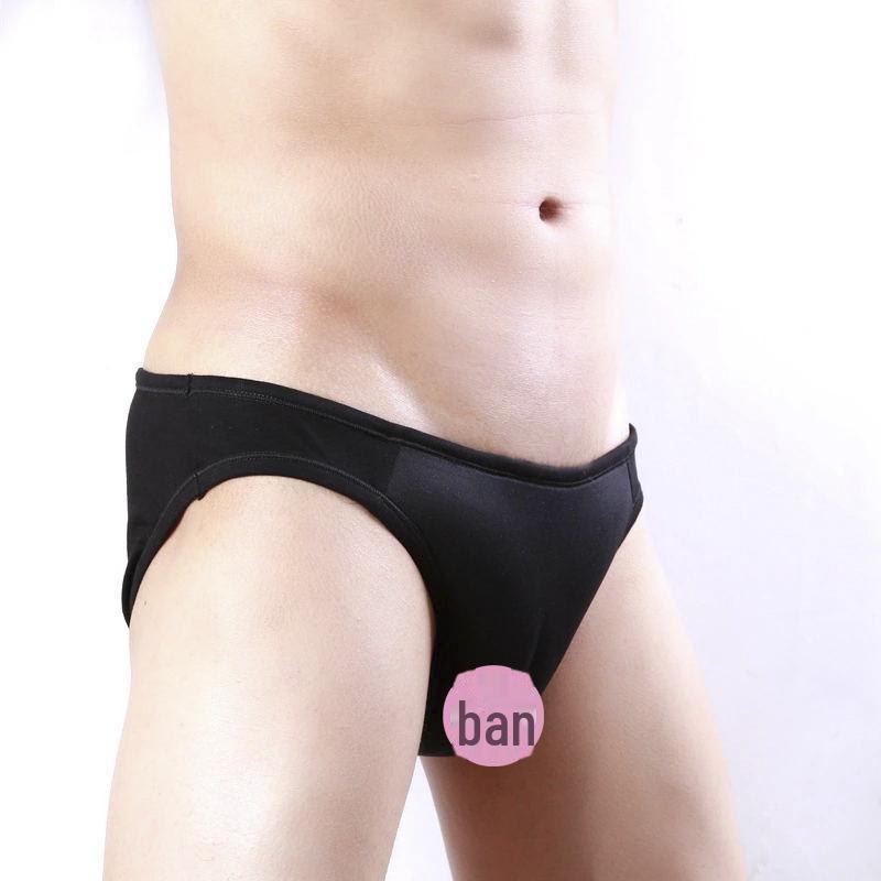 Transgender One-Piece Underwear with Concealed Fake Vagina for Men