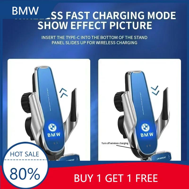 BAIU9 X4 X5 E46 E96 E90 For BMW Wireless Charger Car Phone Holder In Car Air Vent Mount For BMW E46 E90 E60 F30 F10 E39 E36 F20 G30 G2
