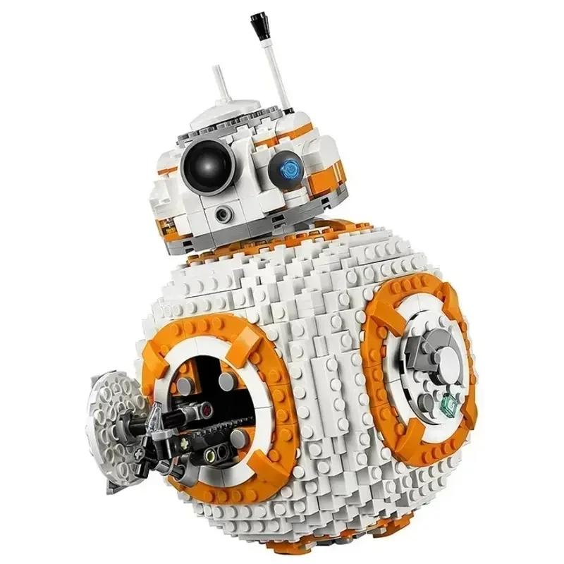 1106Pcs Bb-8 Robot Building Blocks Set Intelligent Technical Model Creative Assembled Toy Exquisite Collectible Gift For Kids