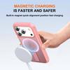 Магнитный Тонкий Чехол для iPhone 17 Pro Max/Air Невидимая Подставка Противоскользящий Ударопрочный Полупрозрачный Чехол для Телефона с Сильным Магнитом