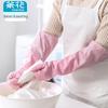 Перчатки ПВХ с подкладкой для домашней уборки