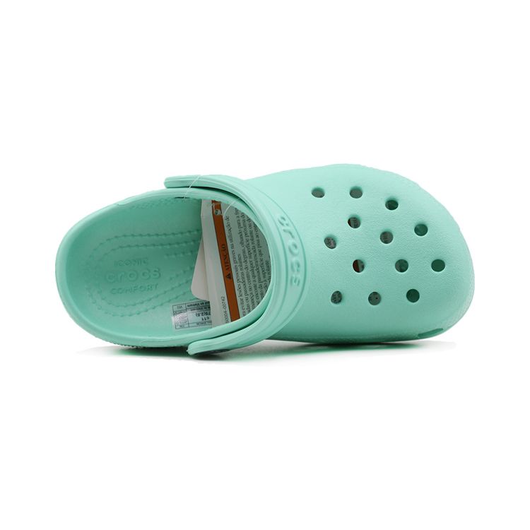 Crocs Классические клоги Удобные Легкие Детские сандалии Детские сандалии Светло-зеленые 204536-3P7