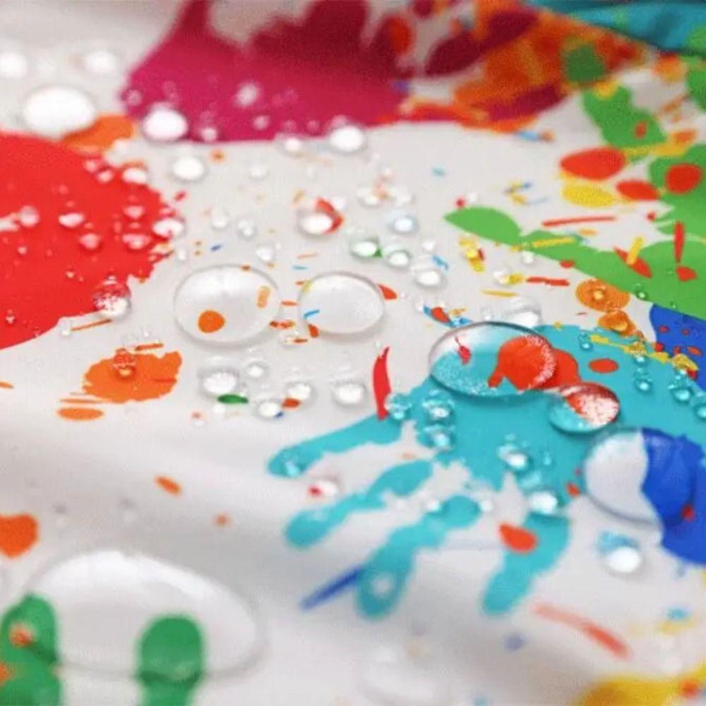 Art Painting Children's Painting Apron Nylon Baby Eating Bib Universal Reverse Dressing Cloth  Boys