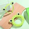 Милая эластичная коралловая флисовая забавная лягушка повязка на голову для умывания волос уход за кожей головы повязка на голову для макияжа
