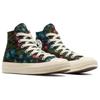 Converse Chuck 70 High Floral Tapestry женские кроссовки черные, натурально-слоновая кость Egret A11990C