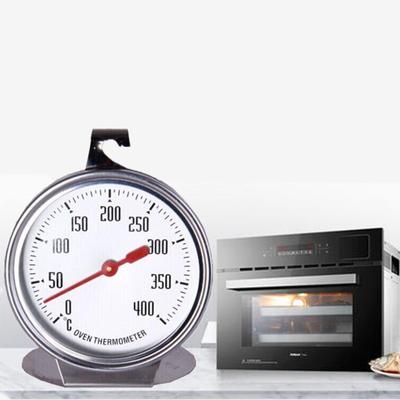 Термометр для духовки 0-400 градусов, большой диаметр, для еды, мяса, с подставкой, циферблат, измерительный термометр, инструменты для выпечки