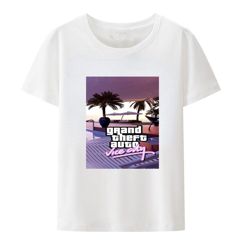 Grand Theft Auto T Shirt GTA Game Newest Tshirt San Andreas Grand Theft Auto 5 Trilogy Online Mods Vice City V Liberty City Unisex