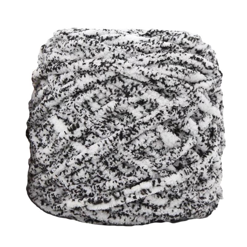 100g/roll Handwoven Thick Wool Yarn Ice Stripe Thread Thread Coarse Yarn Arctic Velvet Yarn Sandal