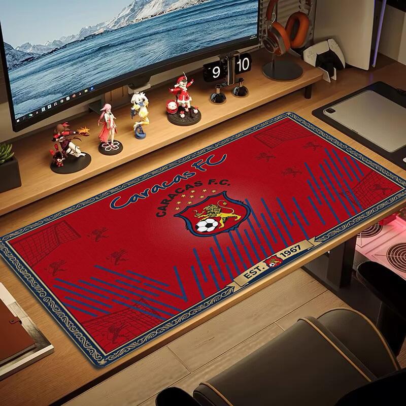 Caracas FC Color Mouse Pad Large Gaming Table Cushion Non-slip Laptop Tablet Big Mousepad XXL Mat Mini PC Playmat With Lock edge