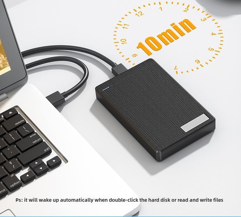 Hot Sale 2.5 Inch SATA Hard Disk Solid State Drive Enclosure Laptop USB 3.0 Mobile Hard Drive Case Plastic Textured Case