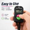 1/5/10/20PCS Lightweight Golf Score Stroke Counter Mini Digital Clicker 4-Digit LCD Electronic Tally Counter with Neck Lanyard 1