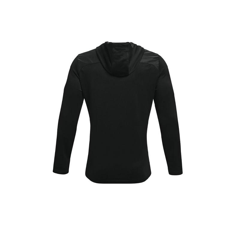 Under Armour Технические Толстовки Мужские Черные С Капюшоном Умеренные Обычные 1363663-001