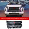 2018-2022 Mitsubishi TRITON L200: Grille, front bumper, air intake mesh, and body kit modifications.
