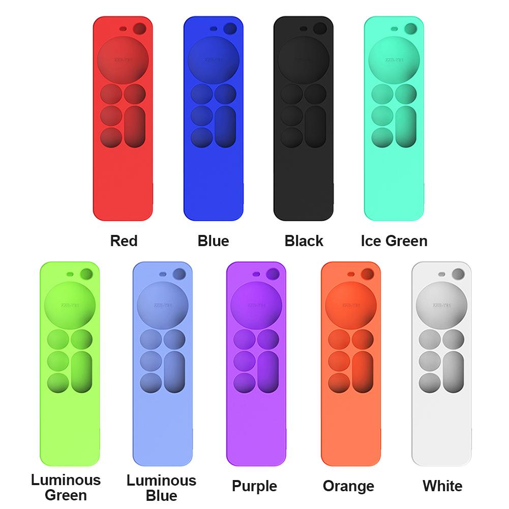 Protective Case for Apple TV 4K Portable Silicone Remote Control Cover Anti-Fall 3