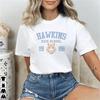 Hawkins Demogorgon Casual Shirt Tee Tshirt Harajuku Classic T Shirt Streetwear Graphic 2000s Sleeve White T Shirt