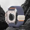 Магнитный ремешок для Apple Watch Bands 49мм 45мм 46мм 44мм 42 41 40мм Спортивный нейлоновый браслет IWatch Ultra2-10 9 8 7 6 5 4 SE