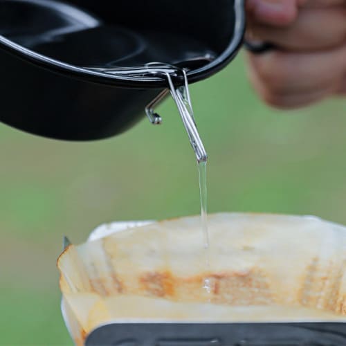 3-Piece Generic Coffee Drip Spout | Coffee Wire Skitter, Hand-Poured Coffee Spout for Outdoor Camping, Adjustable Wire Coffee Dripper, Portable Coffee