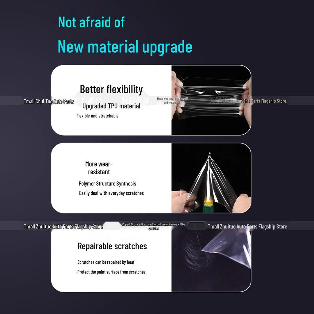 5th Gen Chery Tiggo 8 Gear Shift Button Protection Film for 26 Models