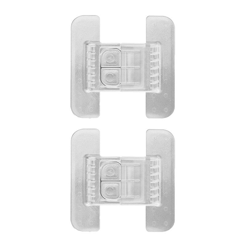 Kids Security Protection Refrigerator Lock Home Furniture Cabinet Door Safety Locks Anti-Open Water Dispenser Locker Buckle 2Pcs