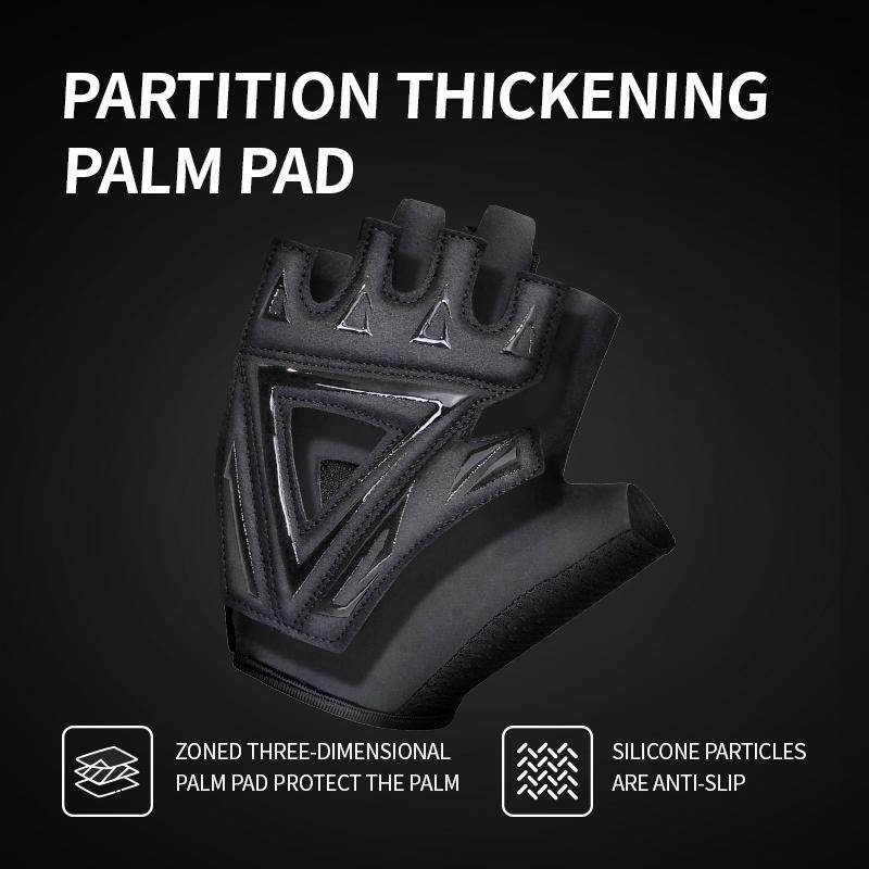 New Sports Gloves Palm Protection Gym Training Weightlifting Non-slip Wear Resistant Fitness Gloves