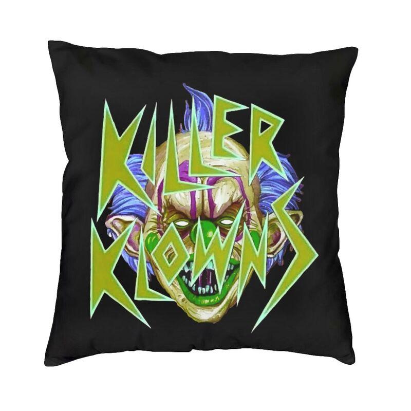 Horror Movie Killer Klowns From Outer Space Pillow Covers Home Decor Kawaii Outdoor Cushions Square Pillowcase