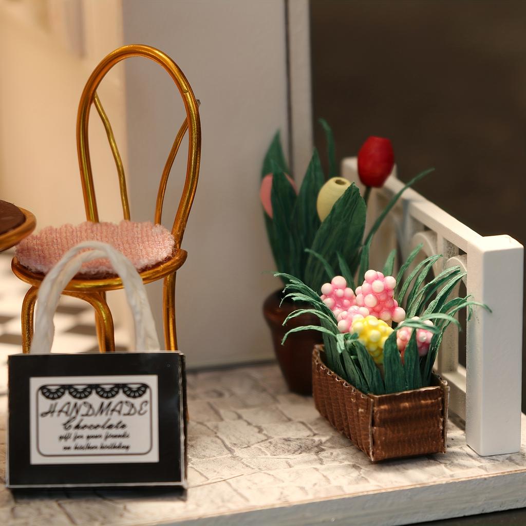 COCOA'S FANTASTIC IDEAS, DIY Miniature House Kit, Creative Birthday Christmas Gift Assembly Model Black Friday