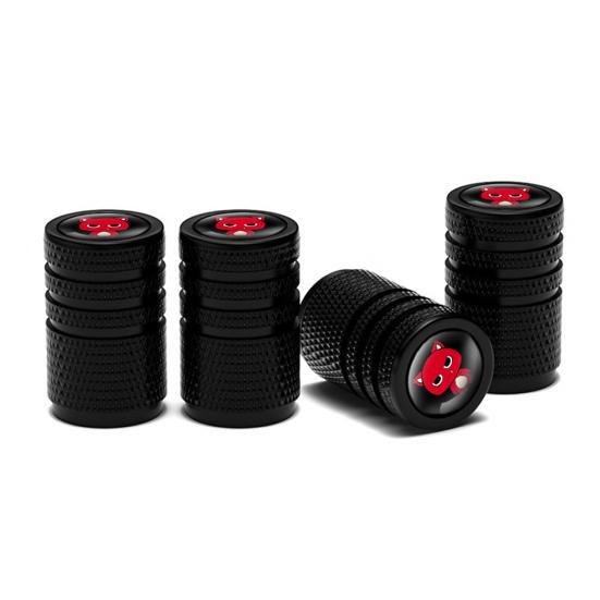 Yousheng 4Pcs Tire Stem Valve Caps Rustproof Vibrant Color Universal Fit Simple Installation Wheel Valve Covers Car Dustproof Tire Caps