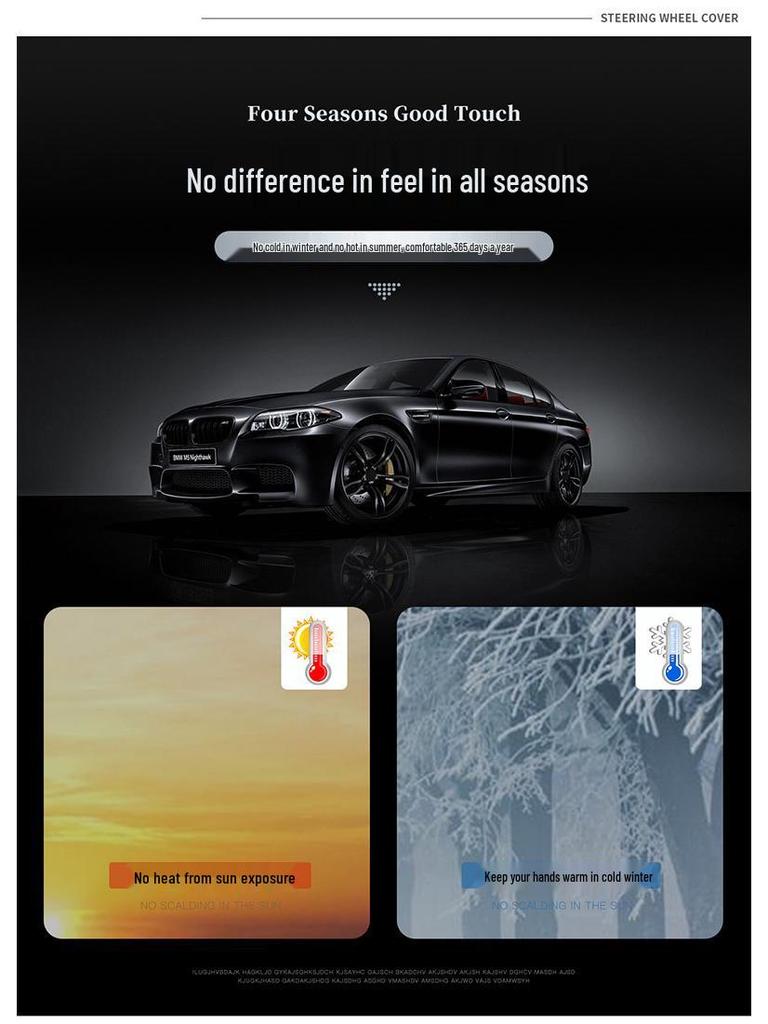 Genuine Leather Steering Wheel Cover for Ideal One, L7, L8/L9