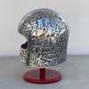 Medieval Knight Barbuta Helmet, Aluminum Costume Helmet