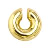 Модные Легкие Каффы на Ухо Круглые Клипсы Серьги Без Прокола Хрящевое Кольцо Серьга Заявление Ювелирные Изделия Унисекс
