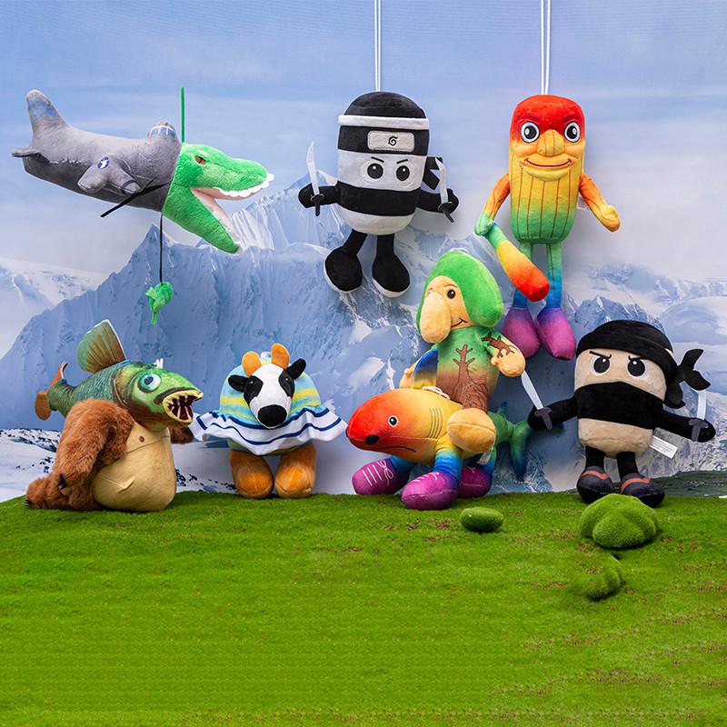 Тралалело Тралала Плюшевый Тунгтунгтунг Итальянский Мозголом Ал Тралалеро Тралала Плюшевая Кукла Набивной Мягкая Подушка Индивидуальные Игрушки