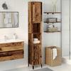 VidaXL Bathroom Cabinet Old Wood 30x30x190cm Engineered Wood 857105