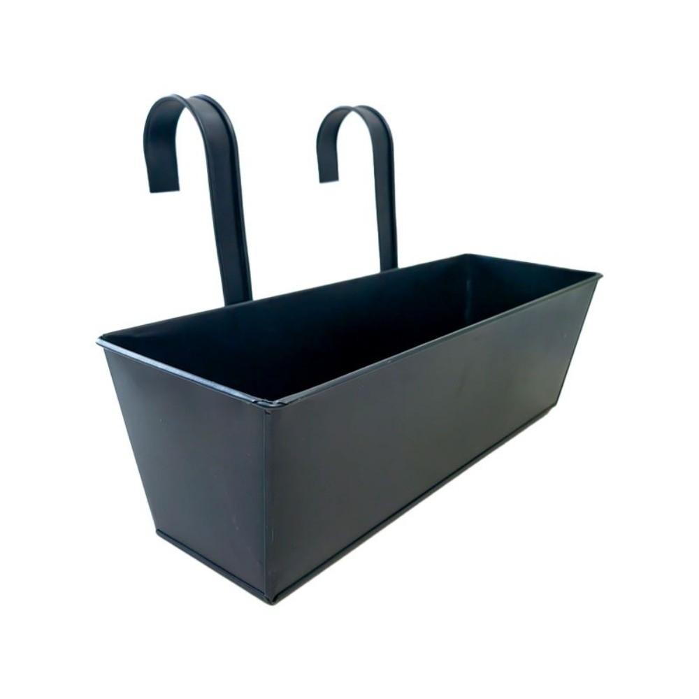 Window Box Hanging Flower Pots Metal Iron Storage Box Ornament Window Box Railings