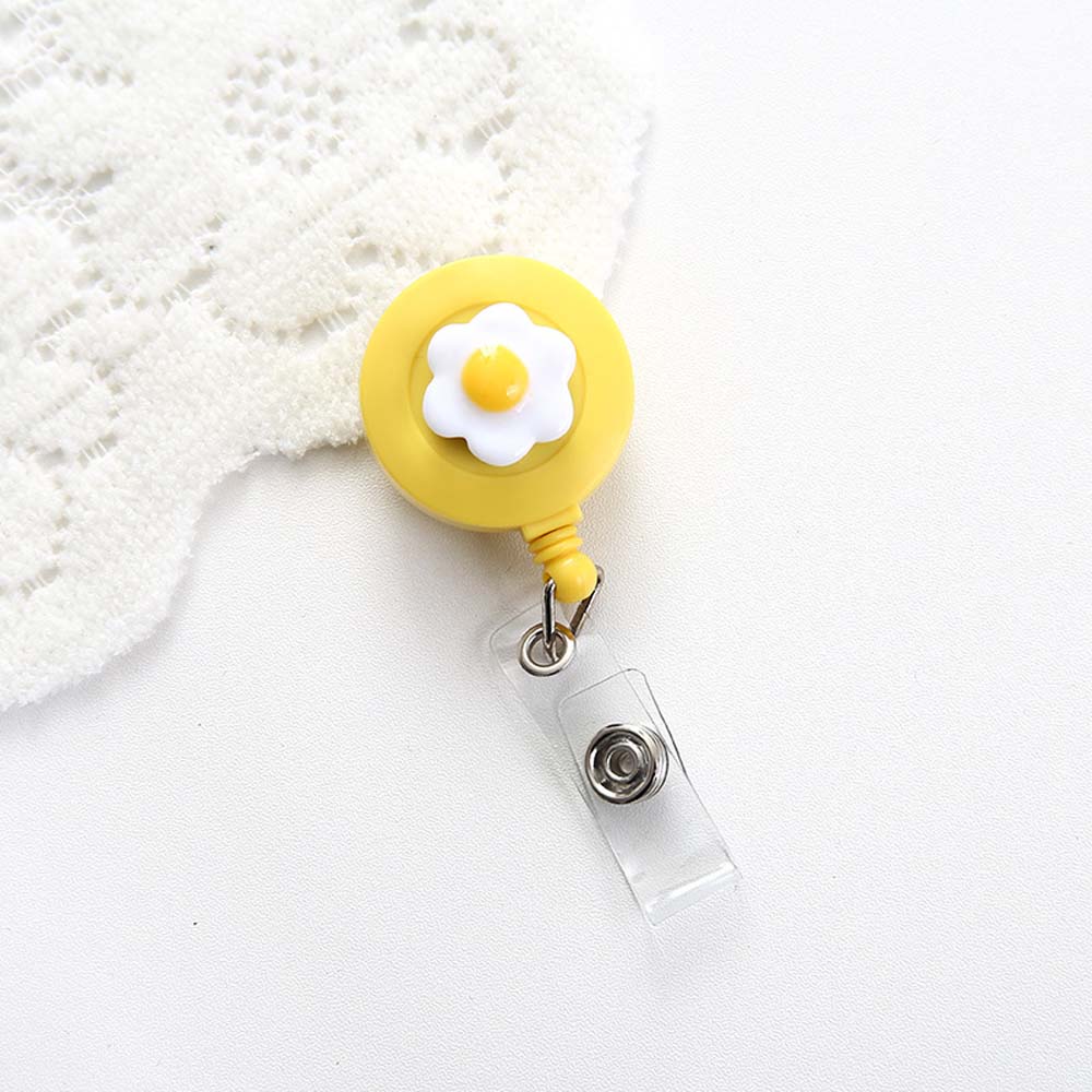 Supplies Cartoon ID Badge Holder Clip ID Name Holder Credit Card Holder Clip Retractable Badge Reel