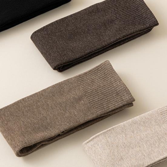 1 пара женских чулок до бедра, хлопковые теплые чулки выше колена, очень длинные гольфы до колена для бот, зимняя гетра