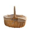 Handheld Woven Bamboo Storage and Flower Basket