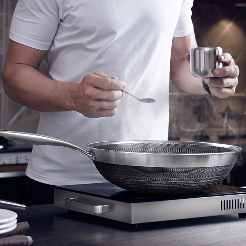 Kangbach 316L Honeycomb Non-stick Wok