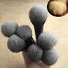 Professional 1 Pcs Black Wooden Handle Beauty Face Brush Foundation Brushes Single Up Brush Tools