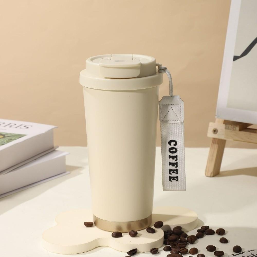 500 мл Кофейная чашка Двухслойная термокружка Новая вакуумная кружка Посуда для напитков