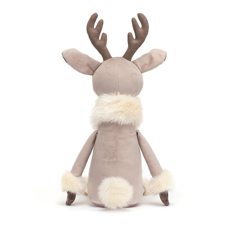 JELLYCAT Farm Animal Series Joy Reindeer Pacifier Doll Plush Figure 55cm/36cm Height