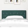 Headboard Dark Green 90 cm Velvet
