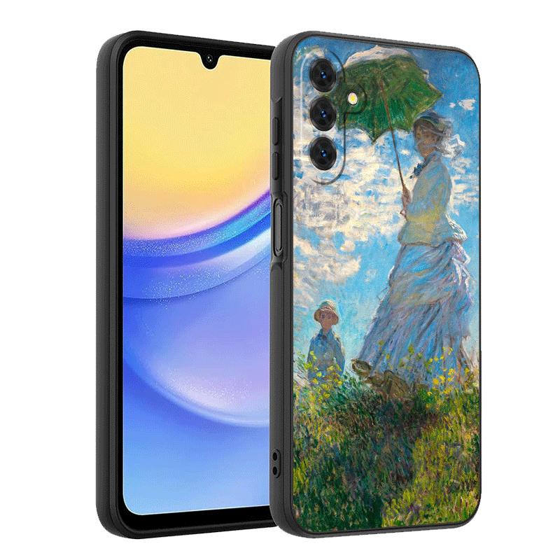 Масляная живопись Клода Моне Мягкий чехол для телефона для Samsung A17 A37 A57 A16 A26 A36 A56 A15 A25 A35 A55 A14 A24 A34 A54 A13 A23 A33 A5