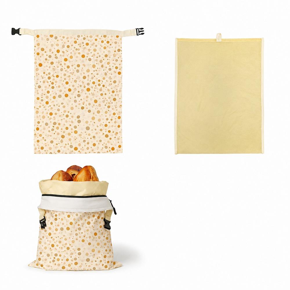 Reusable Beeswax Bread Bags Beeswax Coated Food Storage Bags Sourdough Bread Bags Cheese Storage
