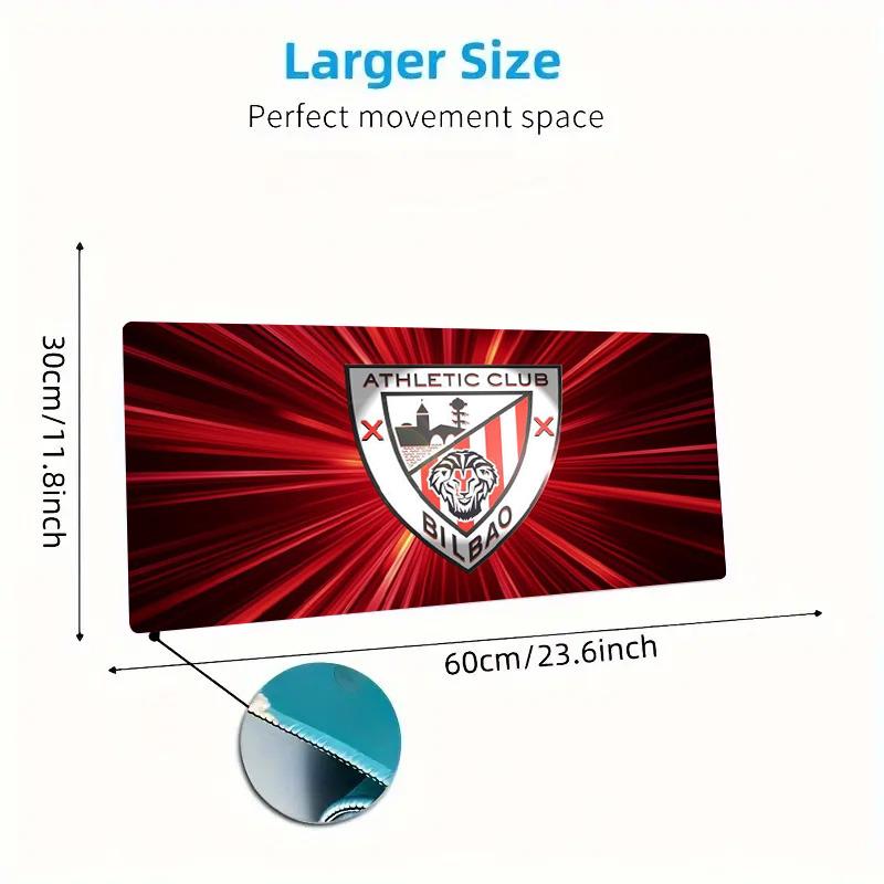 Athletic Club Color Mouse Pad Large Gaming Table Cushion Non-slip Laptop Tablet Big Mousepad XXL Mat Mini PC Playmat With Lock edge