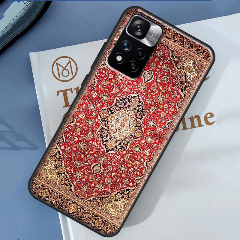 Чехол с цветочным узором в персидском стиле для Xiaomi Redmi 13C 10C 12C 14C Redmi Note 14 13 Pro 12 11 9 10 9S 10S 11S 12S