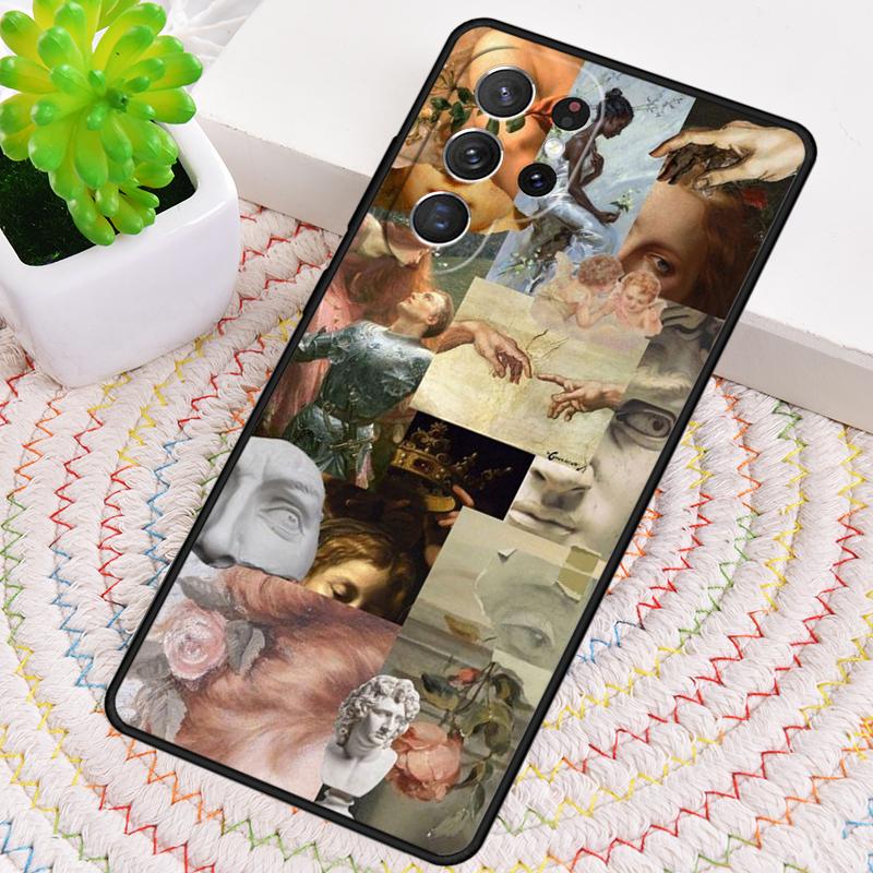 Искусство эпохи Возрождения Печатный рисунок Чехол для телефона Для Samsung Galaxy note 10 pro S26 S25 S24 S23 S22 Ultra Plus S21 FE S20 Чехол