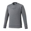 Тренировочная одежда Stretch Sweat Crew Легко двигаться 32MCC052 Серый Меланж [Mizuno]